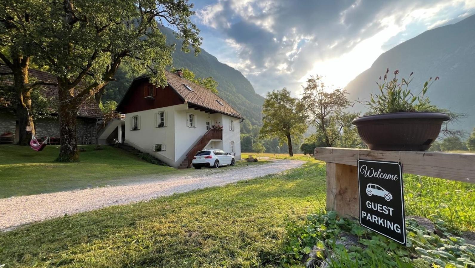 Apartments Mala Korita Soce Soča Exteriör bild